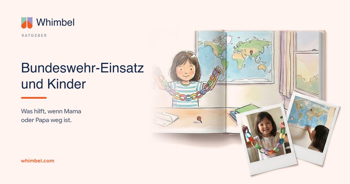 Bundeswehr-Einsatz und Kinder: Was hilft, wenn Mama oder Papa weg ist