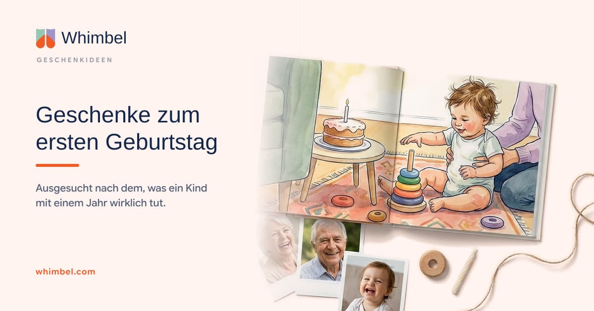 Geschenke zum ersten Geburtstag, die wirklich benutzt werden