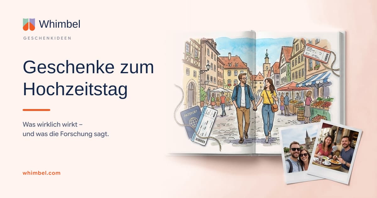 Geschenke zum Hochzeitstag: was wirklich wirkt – und was die Forschung sagt