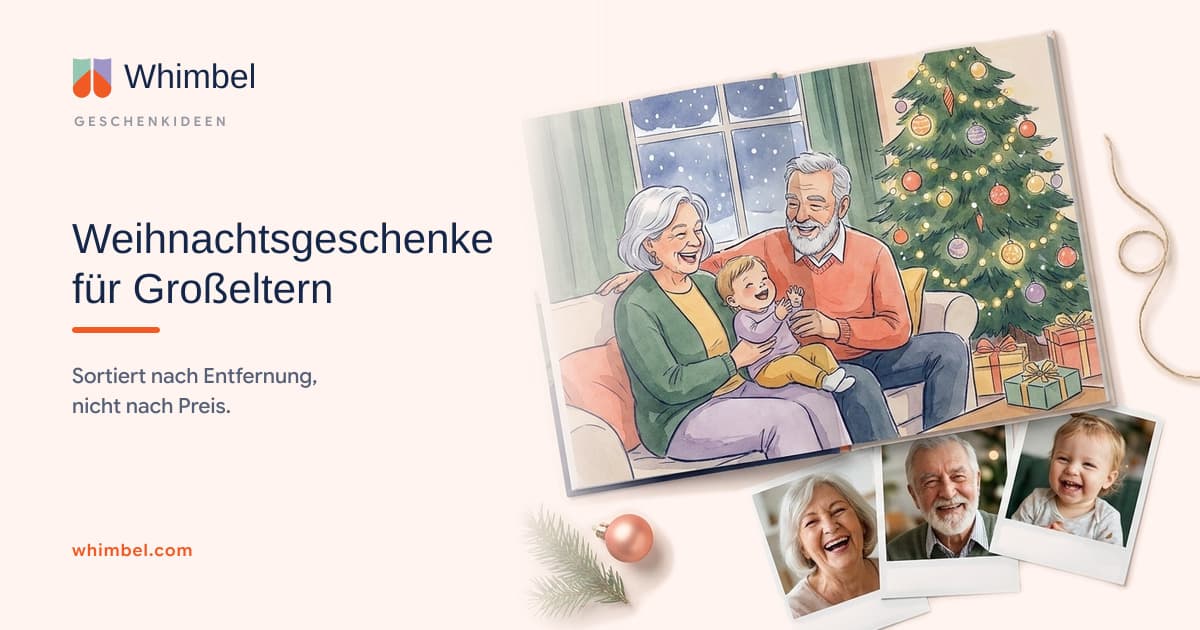 Weihnachtsgeschenke für Großeltern: Was wirklich bleibt