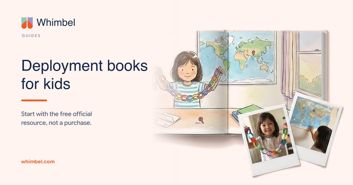 Deployment Books and Objects for Kids: What Actually Helps