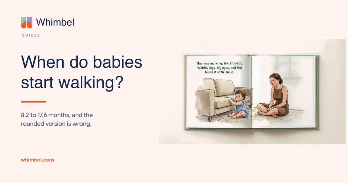 When Do Babies Start Walking? The WHO Window, Read Properly