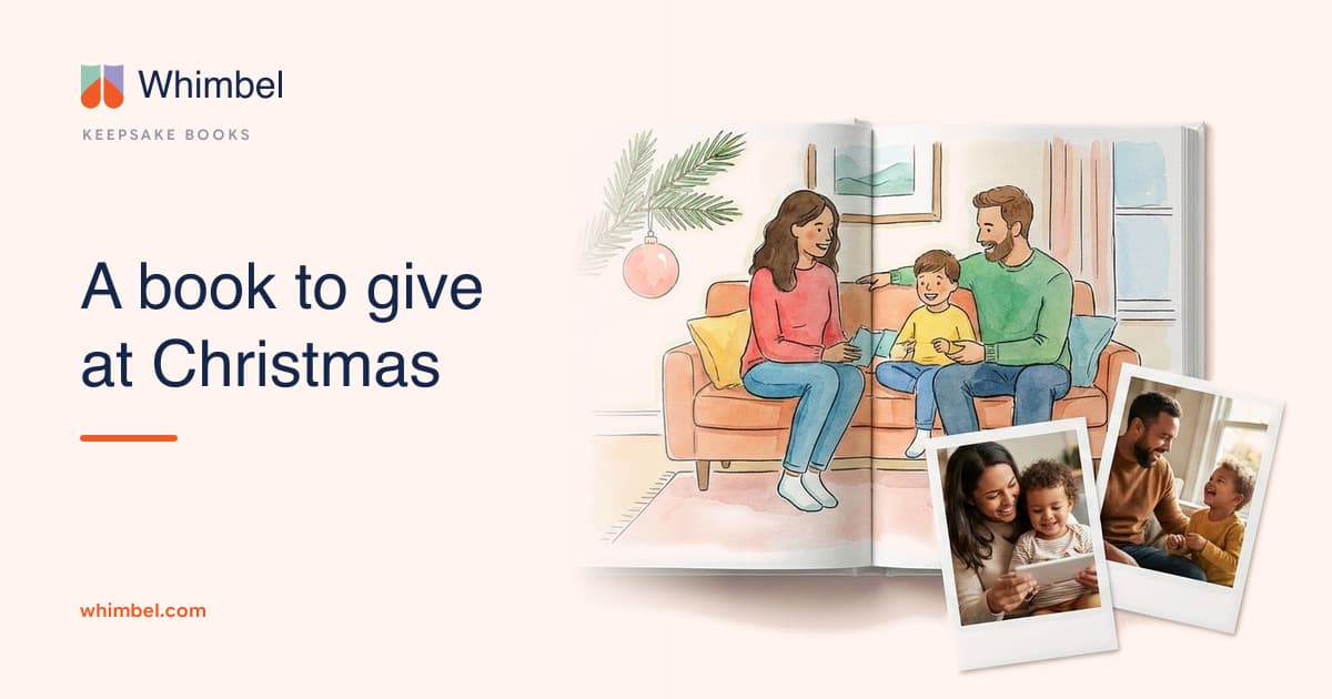 A personalized Christmas book about the year you actually had.
