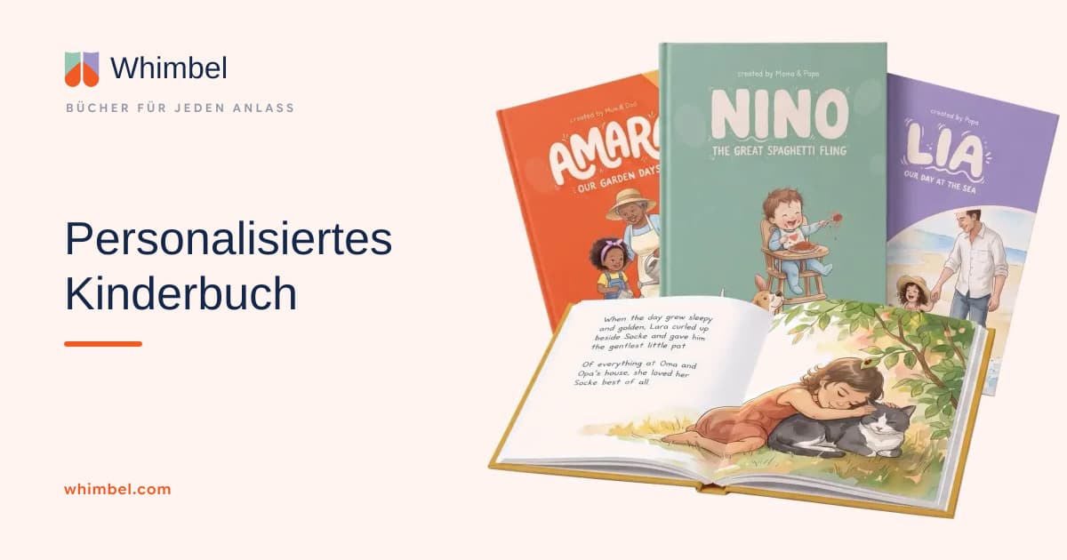 Personalisiertes Kinderbuch selbst gestalten – aus dem, was wirklich passiert ist