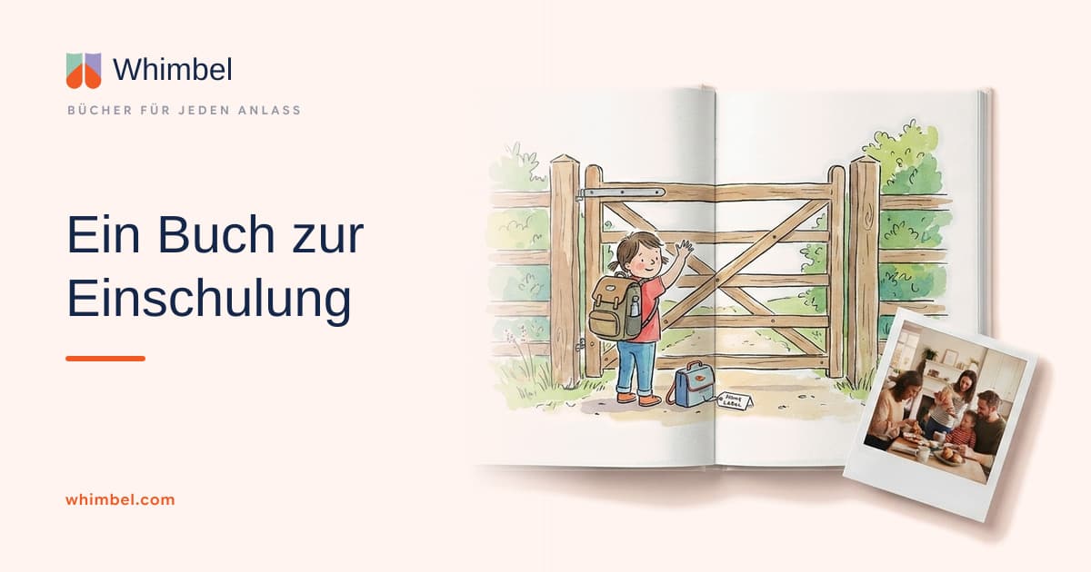 Ein Buch zur Einschulung – über eure Kita-Jahre und den ersten Schultag