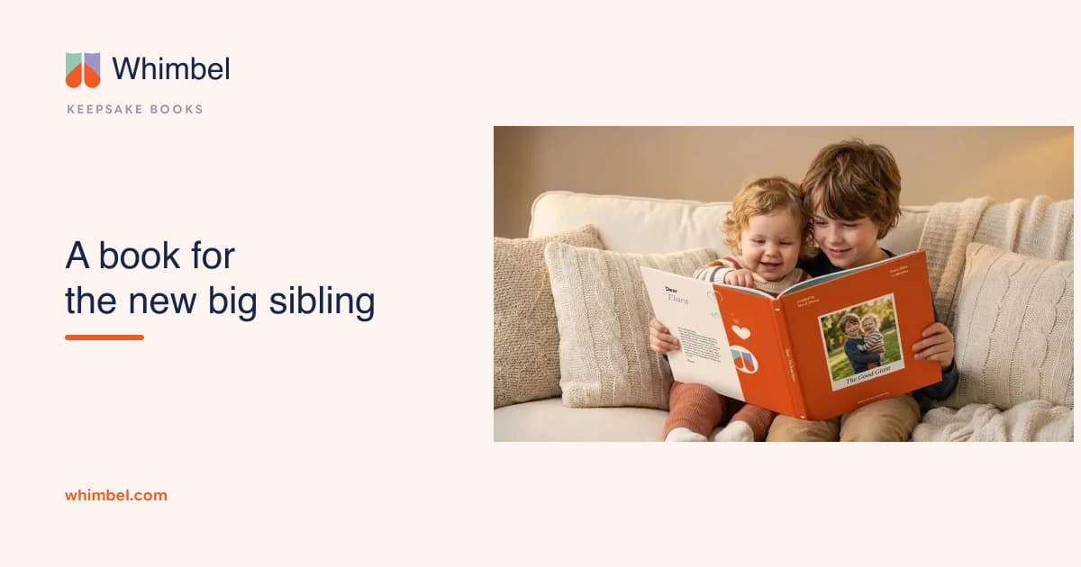Every big brother book and big sister book starts the same way: the day they became someone's big.